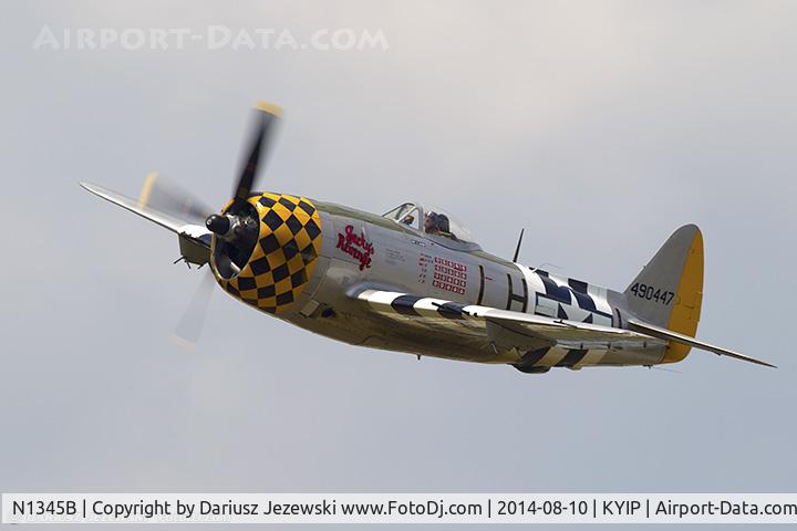 N1345B, 1945 Republic P-47D Thunderbolt C/N 399-55592, Republic P-47D Thunderbolt 