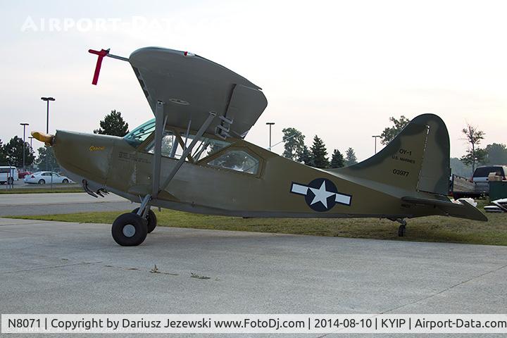 N8071, 1945 Stinson L-5E Sentinel C/N 44-18071, Stinson L-5E1 Sentinel 