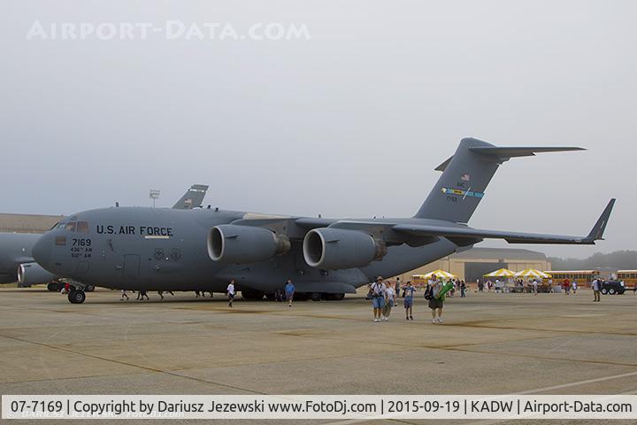07-7169, 2007 Boeing C-17A Globemaster III C/N F-179/P-169, C-17A Globemaster 07-7169  from 3rd ARS 