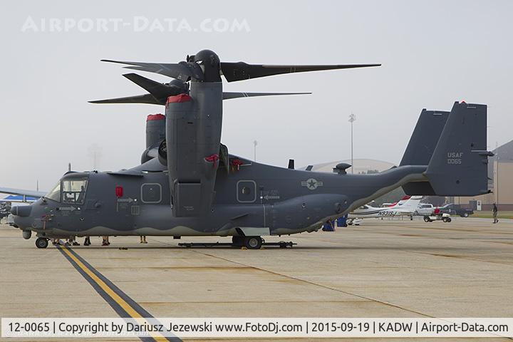 12-0065, 2012 Bell-Boeing CV-22B Osprey C/N D1046, CV-22B Osprey 12-0065  from 8th SOS 1st SOW Hurlburt Field, FL