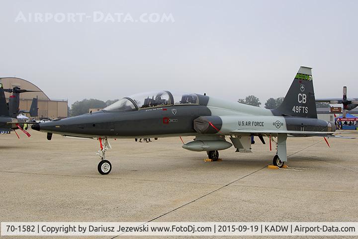70-1582, 1971 Northrop T-38A-85-NO Talon C/N T.6272, T-38C Talon 70-1582 CB from 49th FTS 