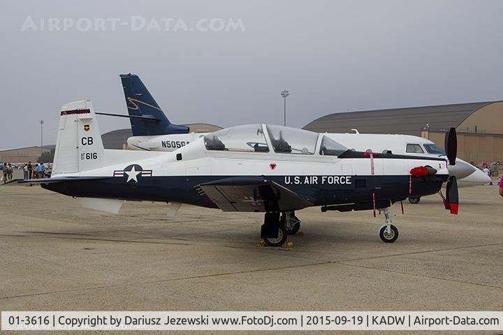 01-3616, 2001 Raytheon T-6A Texan II C/N PT-139, T-6A Texan II 01-3616 CB from 41st FTS 