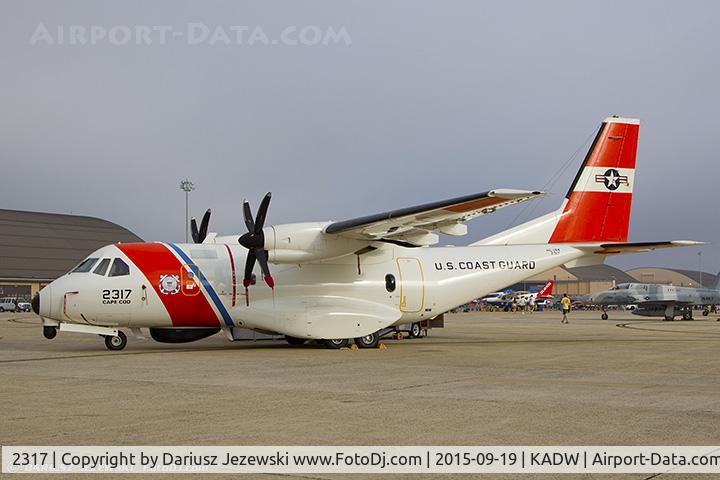2317, 2014 Airtech HC-144A Ocean Sentry (CN-235M-300) C/N C210, HC-144A Ocean Sentry 2317  from   CGAS Cape Cod, MA
