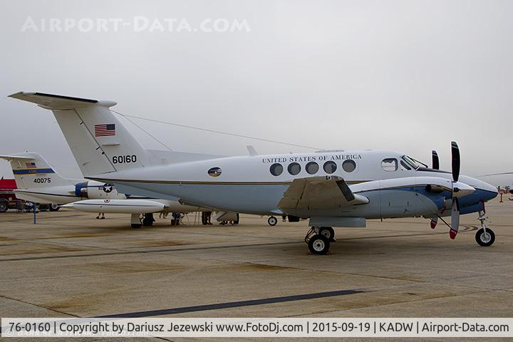 76-0160, 1976 Beech C-12C Huron C/N BD-17, C-12C Huron 76-0160  from 1th HS 