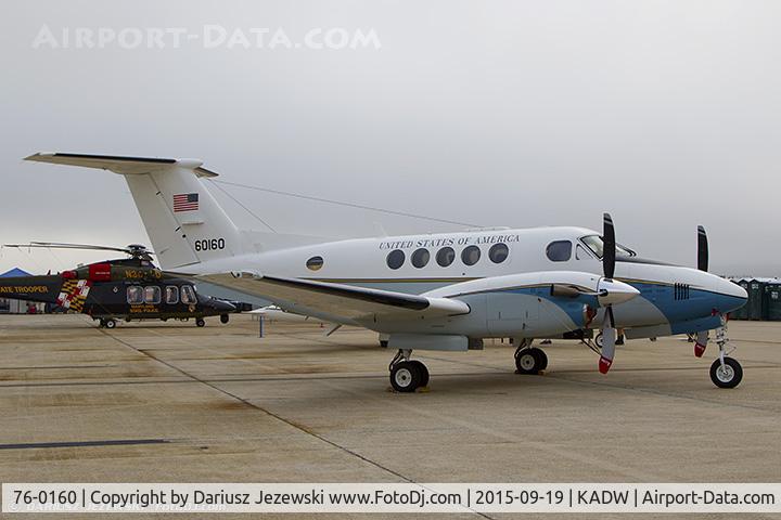76-0160, 1976 Beech C-12C Huron C/N BD-17, C-12C Huron 76-0160  from 1th HS 