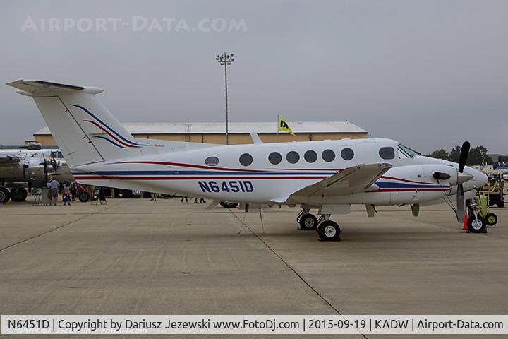 N6451D, 1982 Beech B200 King Air C/N BB-1009, Beech B200 King Air  C/N BB-1009, N6451D