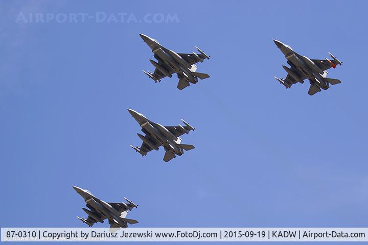 87-0310, 1987 General Dynamics F-16C Fighting Falcon C/N 5C-571, F-16C Fighting Falcon 87-0310 DC from 121st FS 