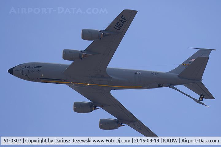 61-0307, 1961 Boeing KC-135R Stratotanker C/N 18214, KC-135R Stratotanker 61-0307  from 756th ARS 459th ARW Andrews AFB, MD