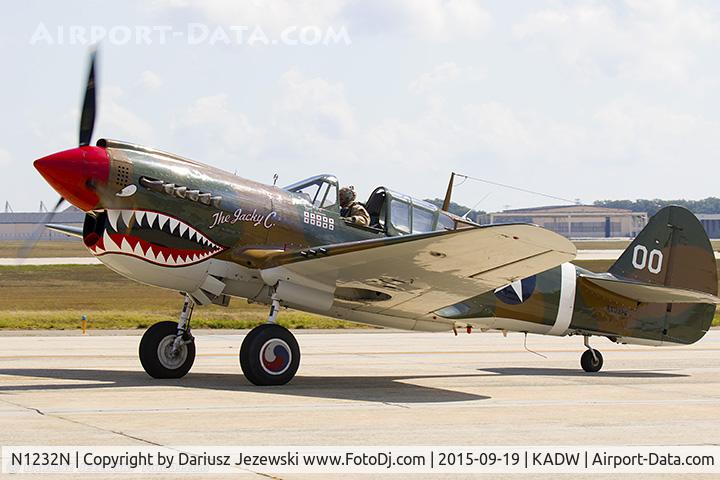 N1232N, 1943 Curtiss P-40N Warhawk C/N 27483, Curtiss P-40M Warhawk 