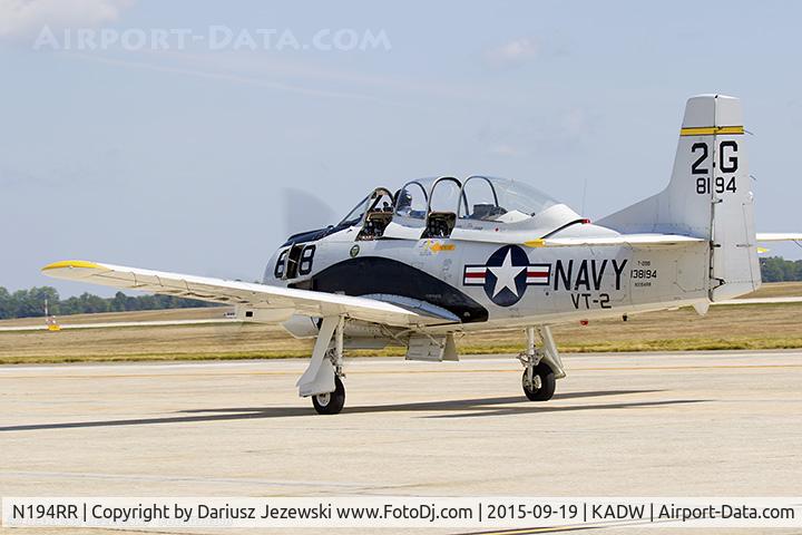 N194RR, North American T-28B Trojan C/N 200-265 (138194), North American T-28B Trojan  C/N 138194, NX194RR