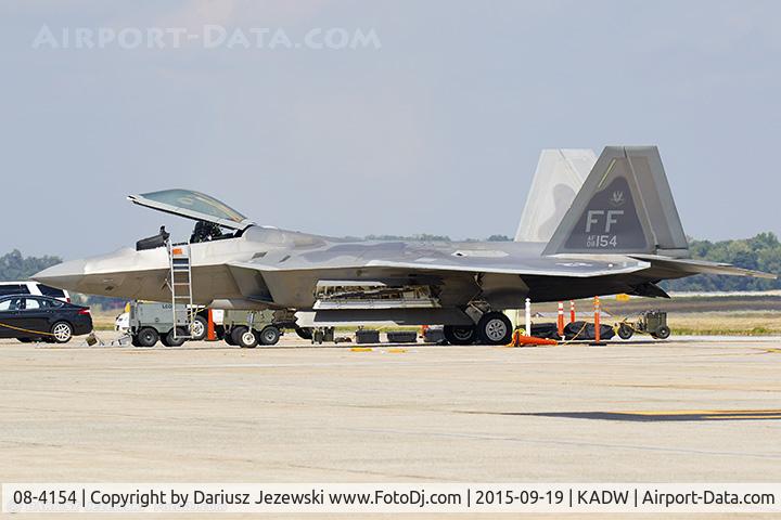 08-4154, 2006 Lockheed Martin F-22A Raptor C/N 4154, F-22 Raptor 08-4154 FF from 94th FS 