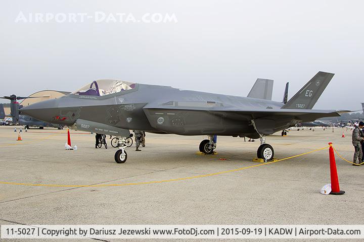 11-5027, 2014 Lockheed Martin F-35A Lightning II C/N AF-38, F-35A Lightning II 11-5027 EG from 58th FS 