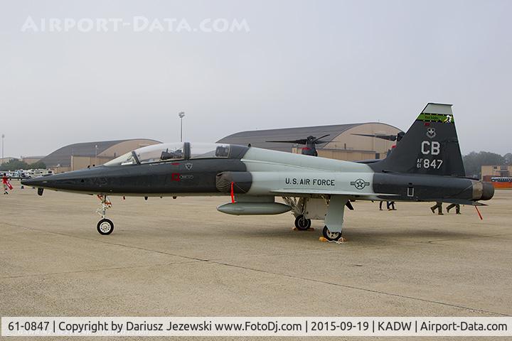 61-0847, Northrop T-38C Talon C/N N5213, T-38C Talon 61-0847 CB from 49th FTS 