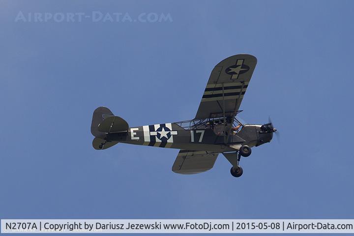 N2707A, 1944 Piper J3C-65 Cub C/N 44-80780, Piper J3C-65 Cub  C/N 44-80780, N2707A