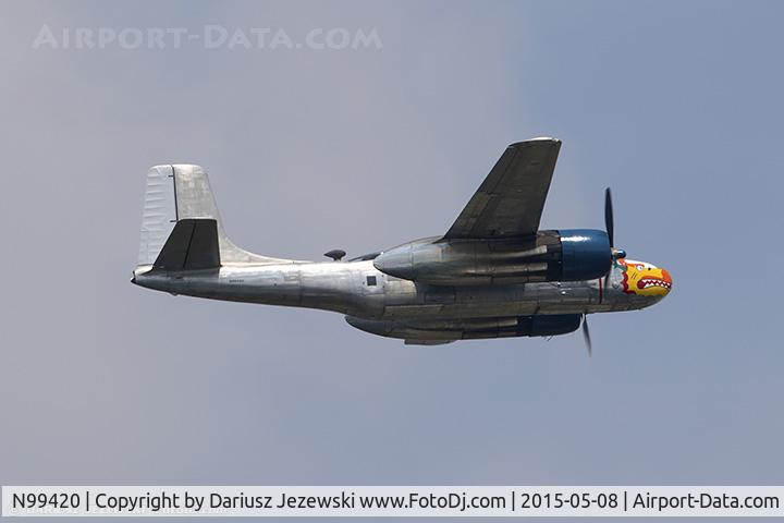 N99420, 1944 Douglas B-26B Invader C/N 27383, Douglas B-26B Invader  C/N 44-34104, N99420