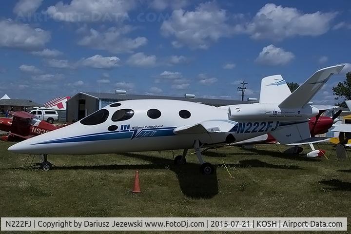 N222FJ, 1997 Scaled Composites 271 V-Jet II C/N 001, Scaled Composites 271  C/N 1, N222FJ
