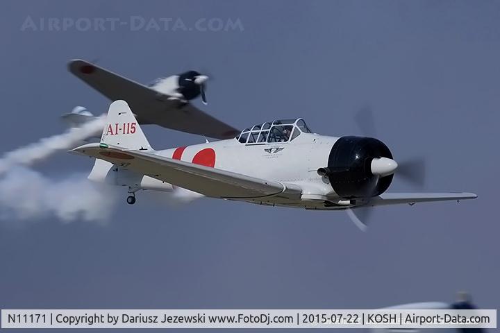 N11171, 1942 North American AT-6B Texan C/N 84-7800, North American AT-6B Texan - Zero replica  C/N 84-7800, N11171