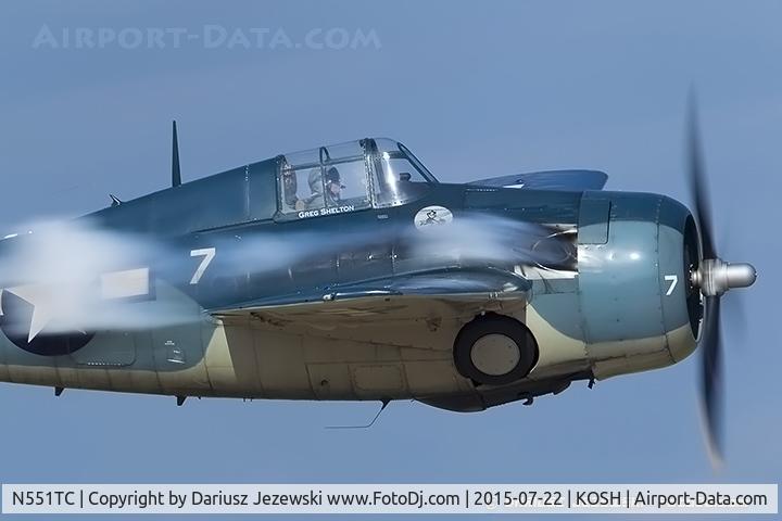 N551TC, 1944 General Motors (Grumman) FM-2 Wildcat C/N 47160, General Motors (Grumman) FM-2 Wildcat  C/N 47160, NX551TC