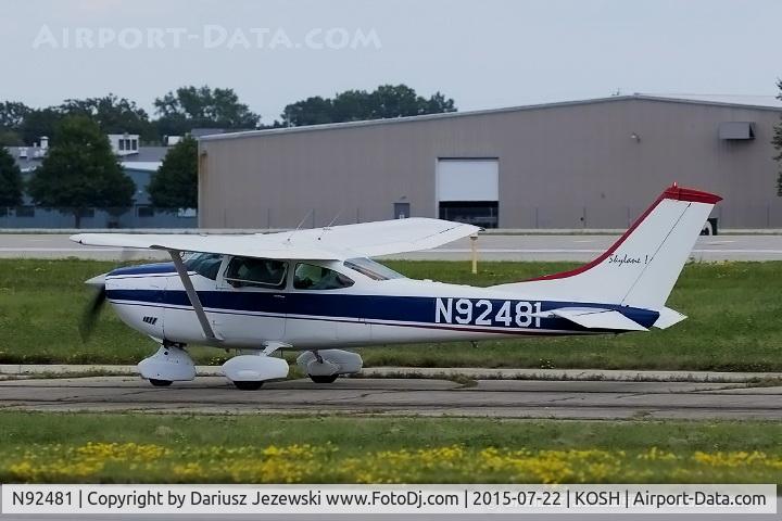 N92481, 1970 Cessna 182N Skylane C/N 18260225, Cessna 182N Skylane  C/N 18260225, N92481