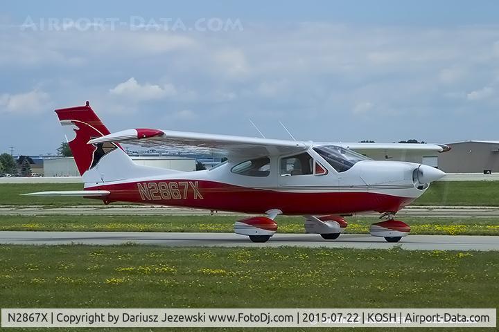 N2867X, 1967 Cessna 177 Cardinal C/N 17700267, Cessna 177 Cardinal  C/N 17700267, N2867X