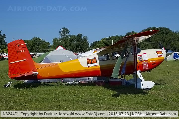 N3244D, 1955 Cessna 180 C/N 32042, Cessna 180 Skywagon  C/N 32042, N3244D