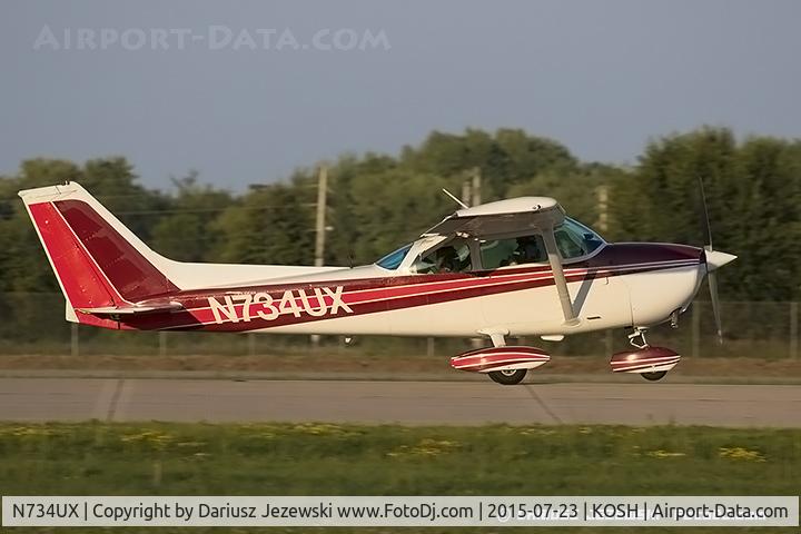 N734UX, 1977 Cessna 172N C/N 17269135, Cessna 172N Skyhawk  C/N 17269135, N734UX