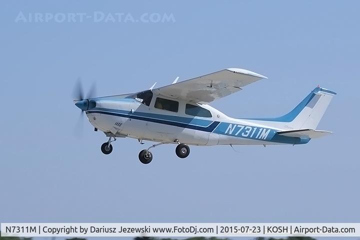 N7311M, 1977 Cessna T210M Turbo Centurion C/N 21062007, Cessna T210M Turbo Centurion  C/N 21062007, N7311M