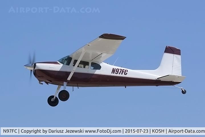 N97FC, 1962 Cessna 180E C/N 18051106, Cessna 180 Skywagon  C/N 18051106, N97FC
