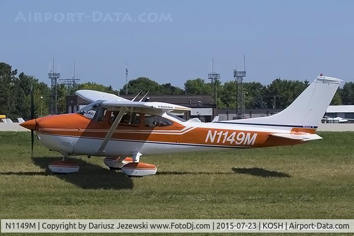 N1149M, 1975 Cessna 182P Skylane C/N 18264232, Cessna 182P Skylane  C/N 18264232, N1149M
