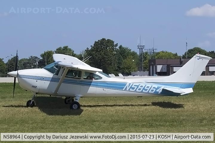 N58964, 1973 Cessna 182P Skylane C/N 18262432, Cessna 182P Skylane  C/N 18262432, N58964