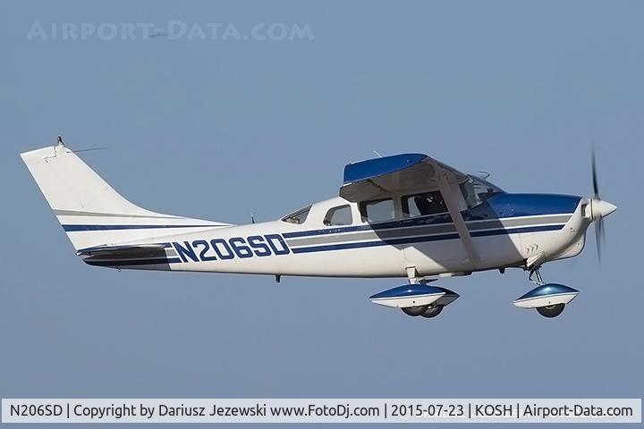 N206SD, 1964 Cessna P206 Super Skylane C/N P206-0053, Cessna P206 Super Skylane  C/N P206-0053, N206SD