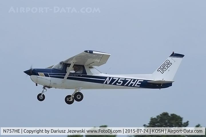 N757HE, 1977 Cessna 152 C/N 15279746, Cessna 152  C/N 15279746, N757HE