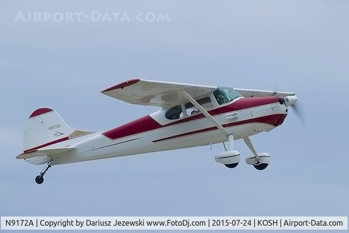 N9172A, 1950 Cessna 170A C/N 19363, Cessna 170A  C/N 19363, N9172A