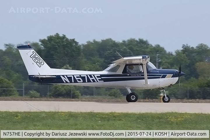 N757HE, 1977 Cessna 152 C/N 15279746, Cessna 152  C/N 15279746, N757HE
