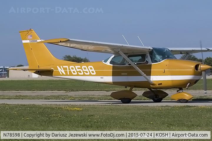 N78598, 1968 Cessna 172K Skyhawk C/N 17257680, Cessna 172K Skyhawk  C/N 17257680, N78598