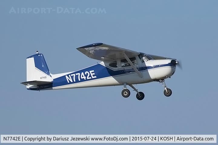 N7742E, 1959 Cessna 150 C/N 17542, Cessna 150  C/N 17542, N7742E