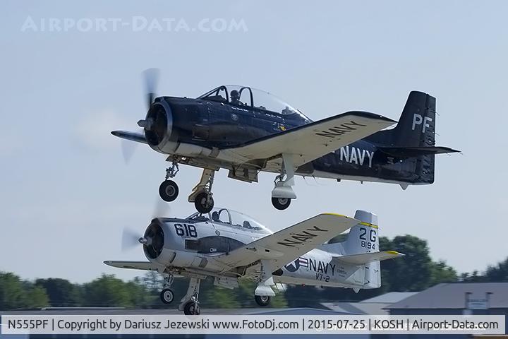 N555PF, 1954 North American T-28B Trojan C/N 200-336 (138265), North American T-28B Trojan  C/N 138265, N555PF