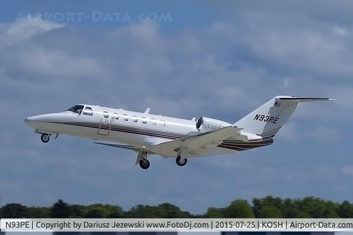 N93PE, 2006 Cessna 525A CitationJet CJ2 C/N 525B0093, Cessna 525B CitationJet CJ3  C/N 525B0093, N93PE