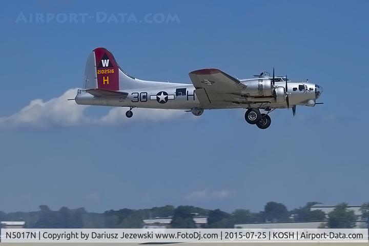 N5017N, 1944 Lockheed/Vega (Boeing) B-17G-105-VE Flying Fortress C/N 8649, Boeing B-17G Flying Fortress 
