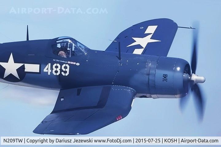N209TW, Goodyear FG-1D Corsair C/N 3750, Goodyear FG-1D Corsair  C/N 3750 (92489), NX209TW
