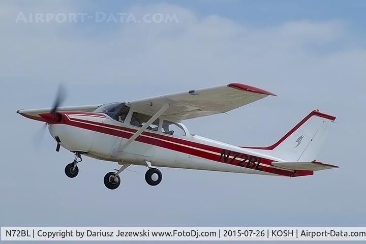 N72BL, 1968 Cessna 172K Skyhawk C/N 17257795, Cessna 172K Skyhawk  C/N 17257795, N72BL