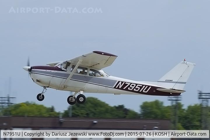 N7951U, 1964 Cessna 172F C/N 17251951, Cessna 172F Skyhawk  C/N 17251951, N7951U