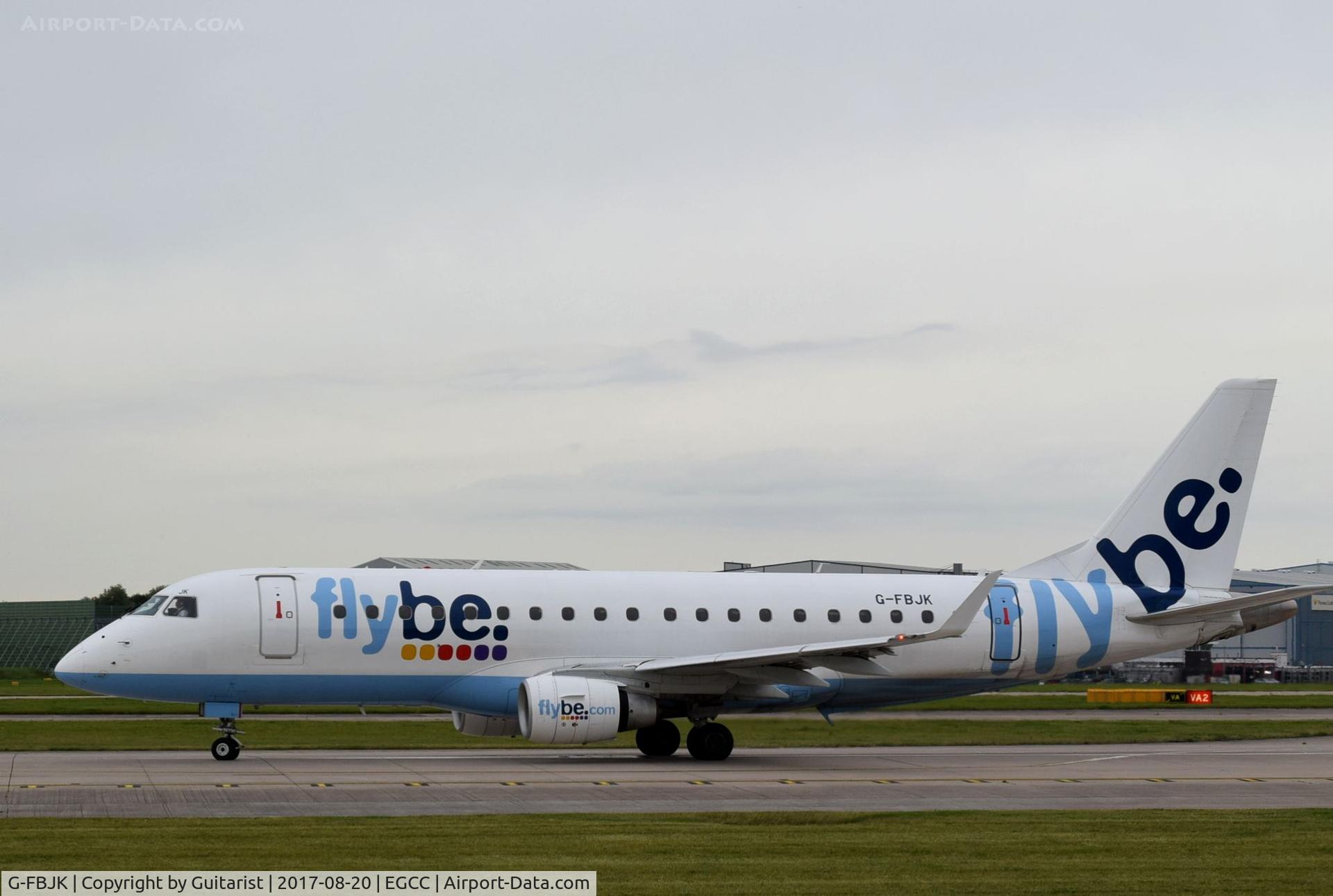G-FBJK, 2012 Embraer 175STD (ERJ-170-200) C/N 17000359, At Manchester