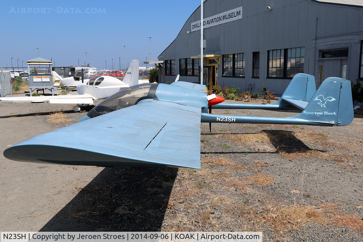 N23SH, 1988 Aero Dynamics Sparrow Hawk II C/N 860106, KOAK