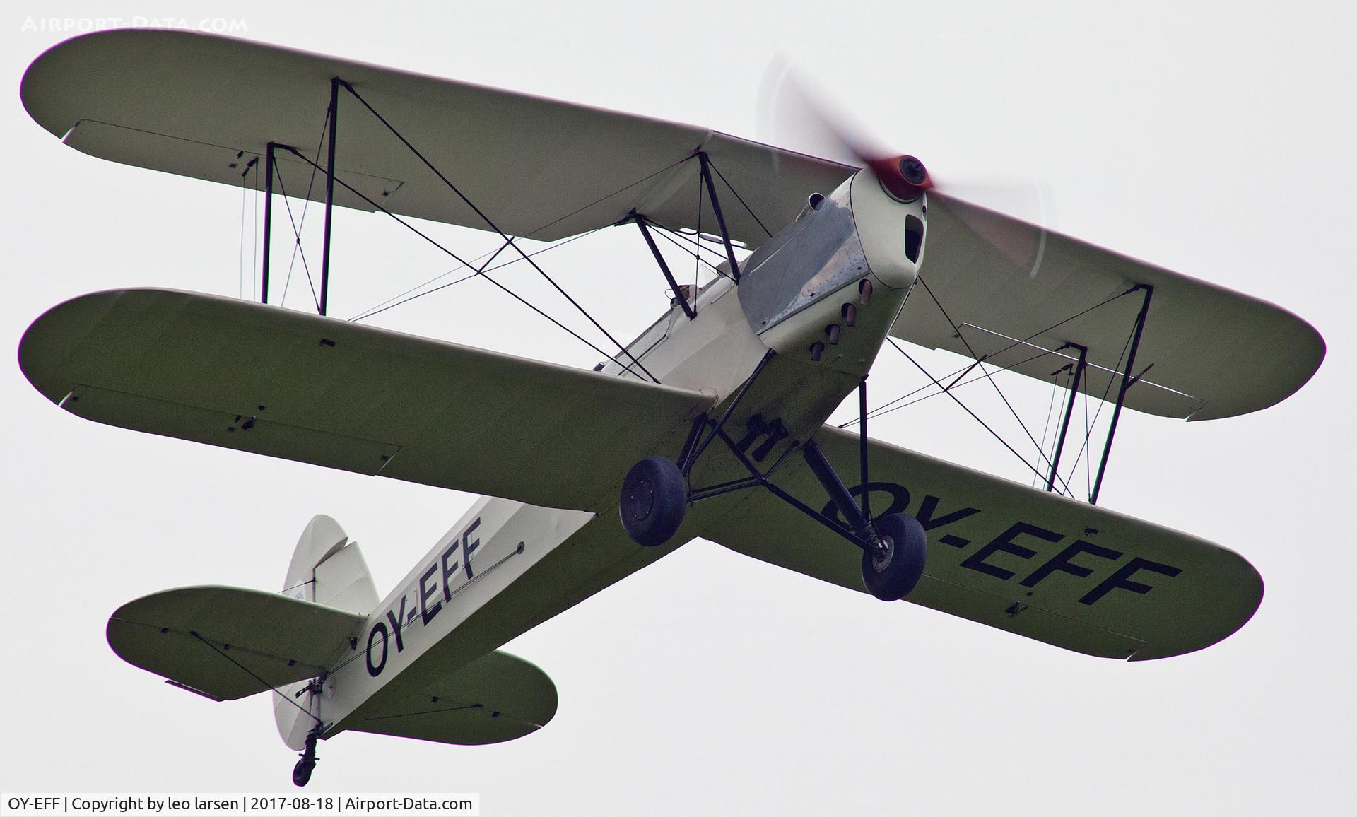 OY-EFF, 1948 Stampe-Vertongen SV-4C C/N 222, Copenhagen Kløvermarken 18.8.2017