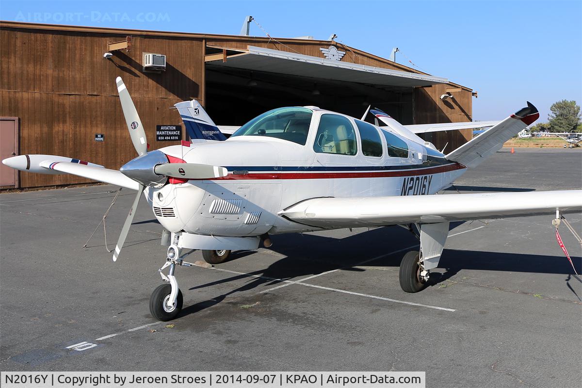 N2016Y, 1978 Beech V35B Bonanza C/N D-10157, KPAO