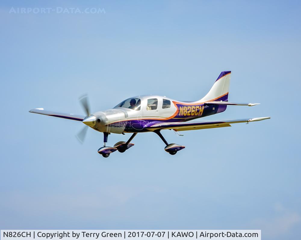 N826CH, Lancair Super ES C/N 001, KAWO