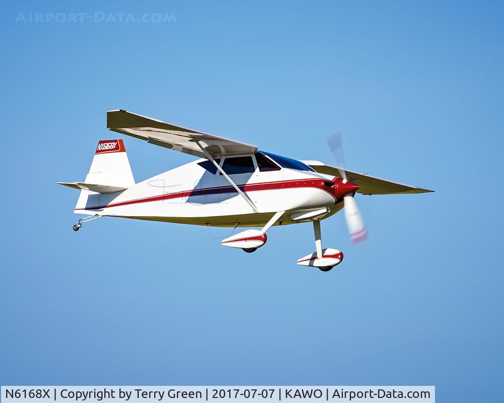 N6168X, 1993 Wittman W-10 Tailwind C/N JC-4, KAWO