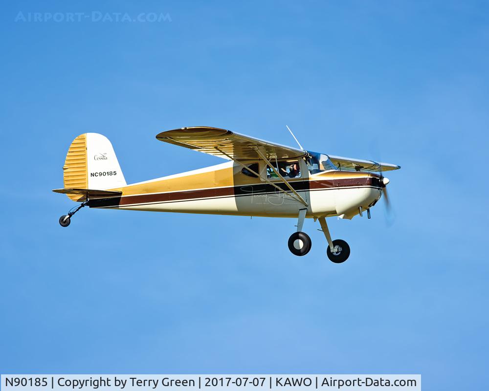 N90185, 1946 Cessna 120 C/N 9250, KAWO