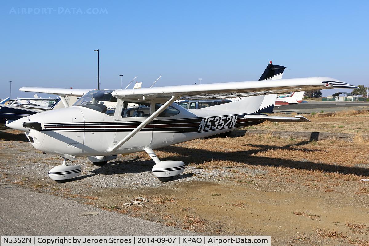 N5352N, 1980 Cessna 182Q Skylane C/N 18267662, KPAO